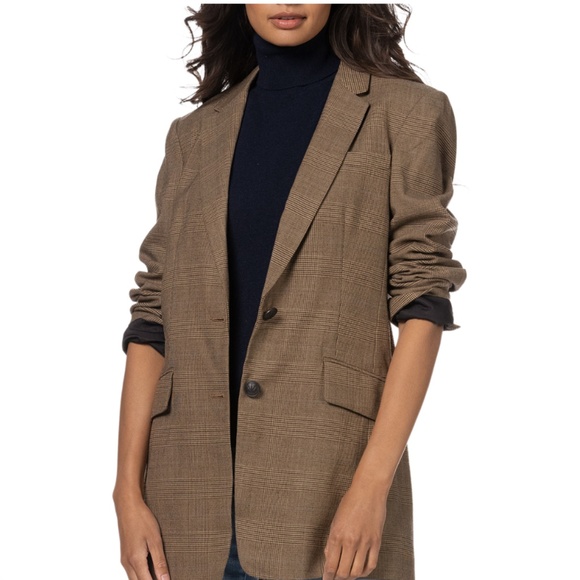Rag and Bone Charles Plaid Blazer, women's